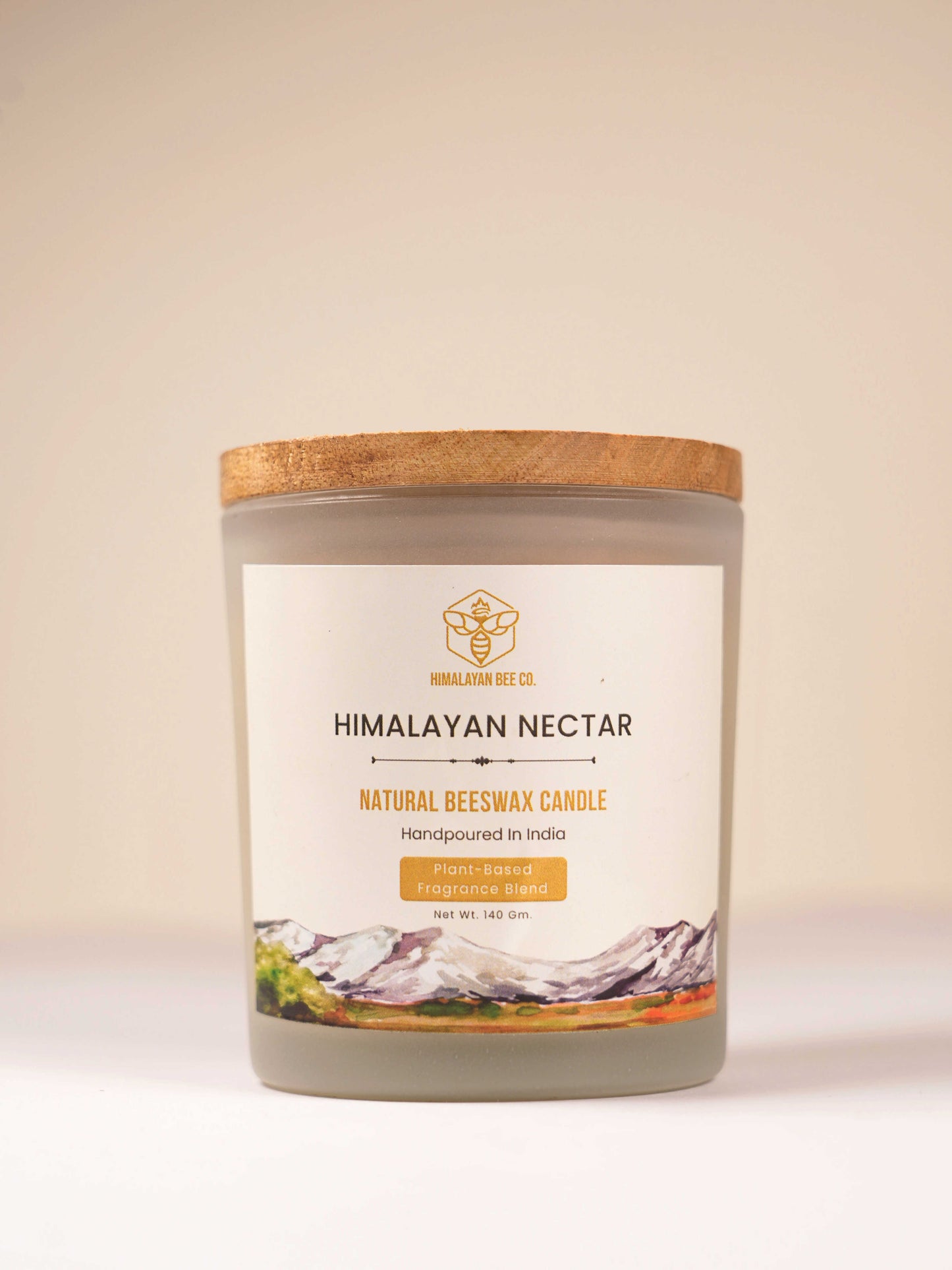 Himalayan Nectar Beeswax Candle (140gm)