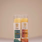 Beeswax & Propolis Lip Balm: set of 2 [Juicy Orange, Minty Tea](6gm*2)